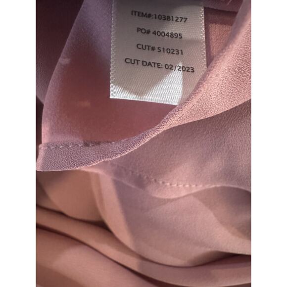 NWT Torrid Harper Georgette Pullover 3/4 Sleeve Blouse Rose Plus Size 3 3X 22-24 - Picture 11 of 14